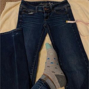American eagle boot cut flare jeans low rise